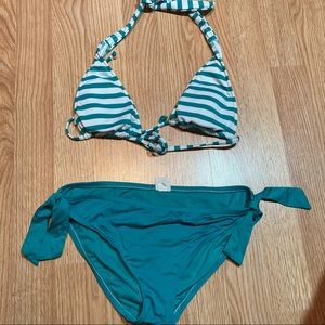 Mossimo striped Bikini‎ set small